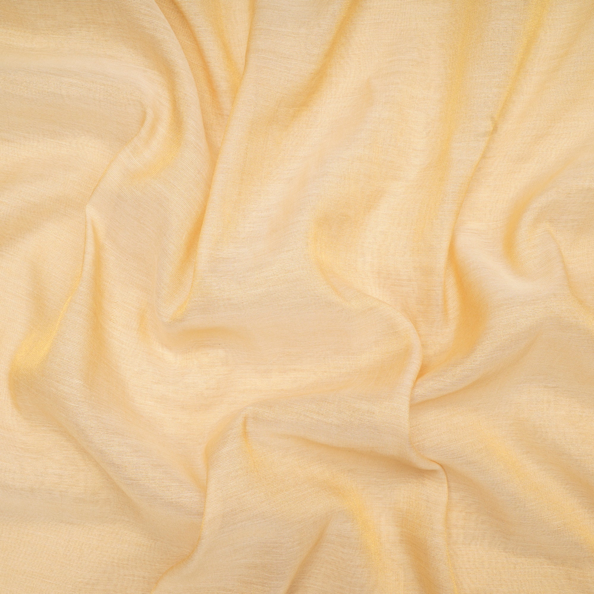 Beige Color Golden Tissue Chanderi Fabric