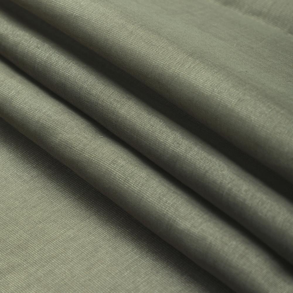 Grey Color Pure Tissue Chanderi Fabric