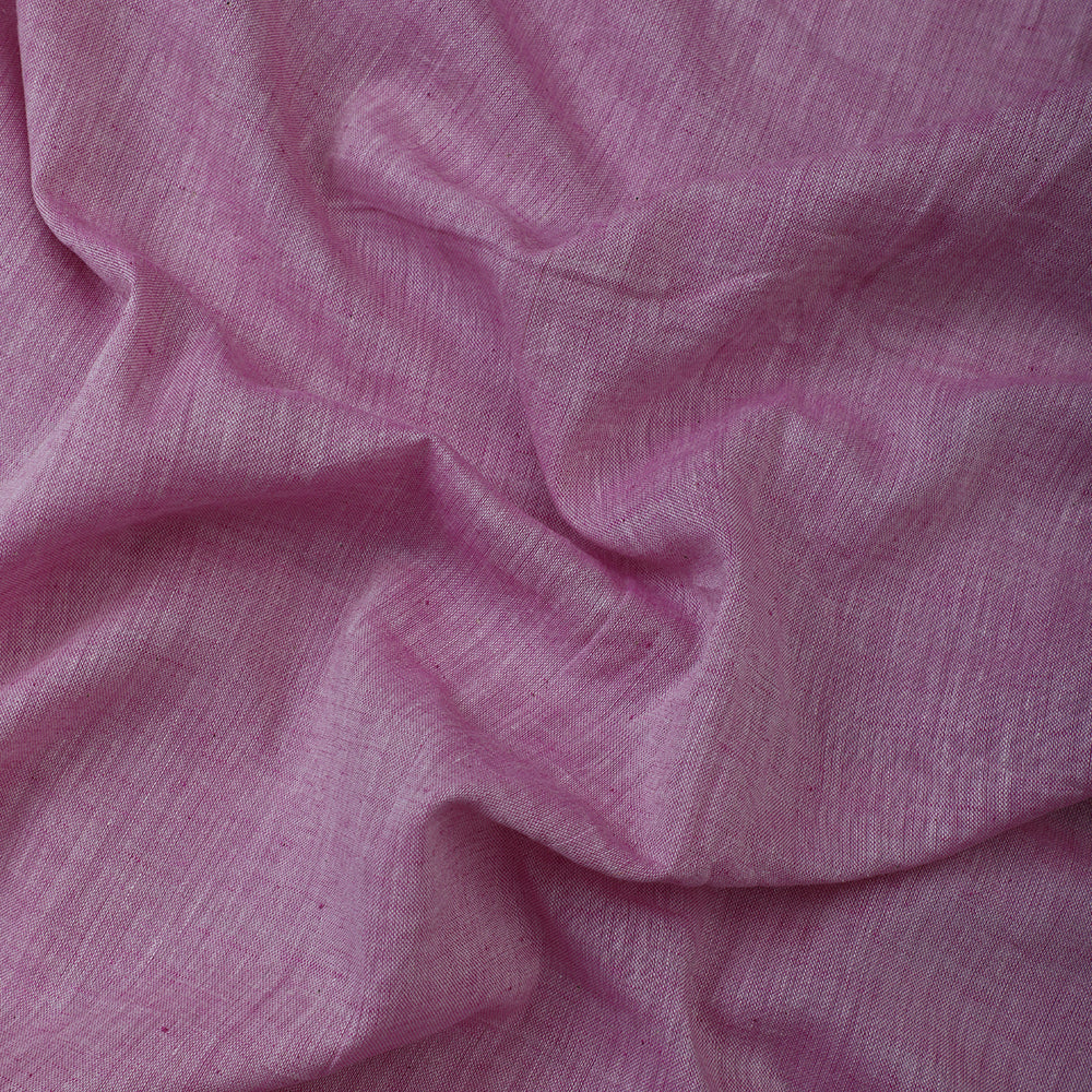 Mauve Color Yarn Dyed Cotton Muslin Fabric