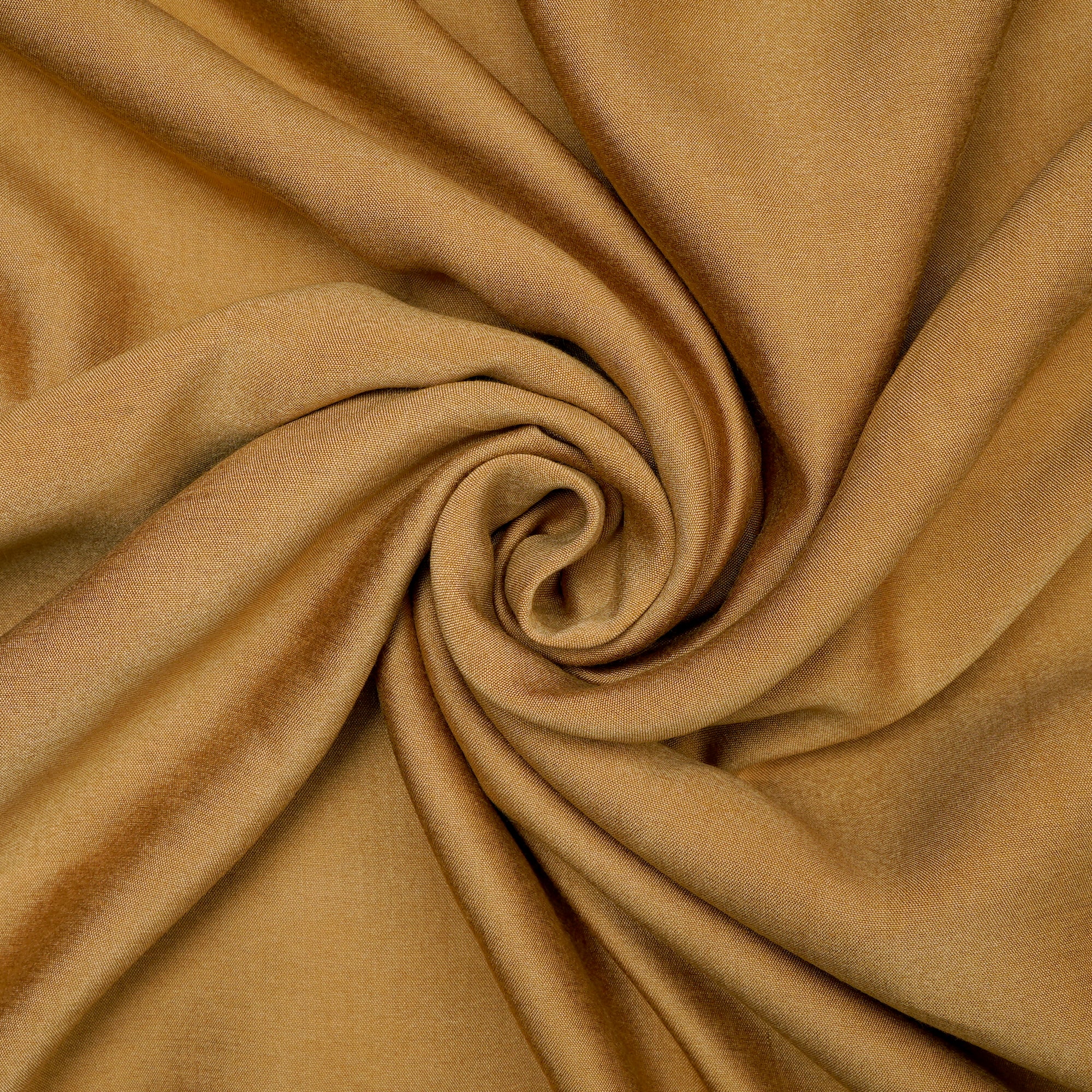 Gold Natural Viscose Silk Fabric