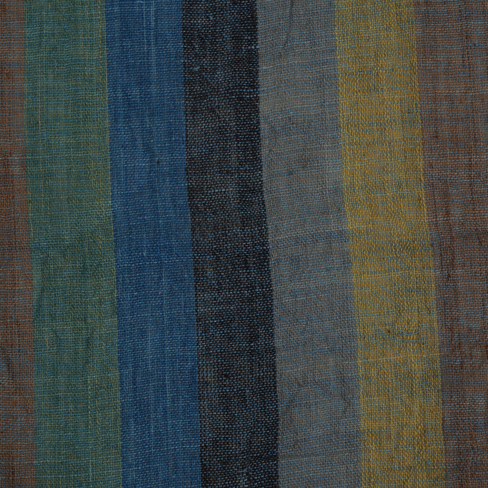 Multi Color Handwoven Handspun Kala Cotton Fabric