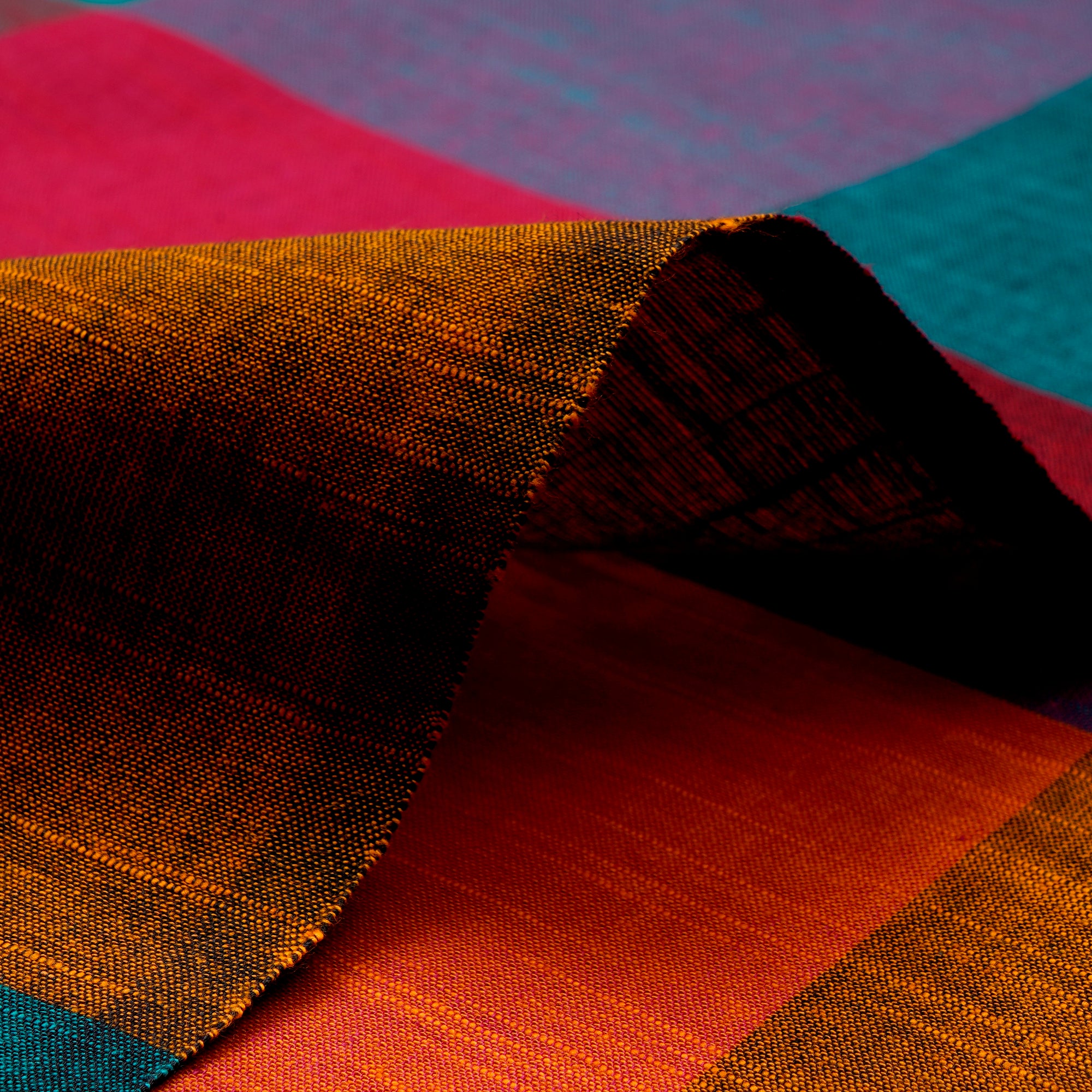 Buy Multi Color Check Pattern Woven Cotton Fabric 80403 1 FFAB buy-multi-color-check-pattern-woven-cotton-fabric-80403-1-ffab