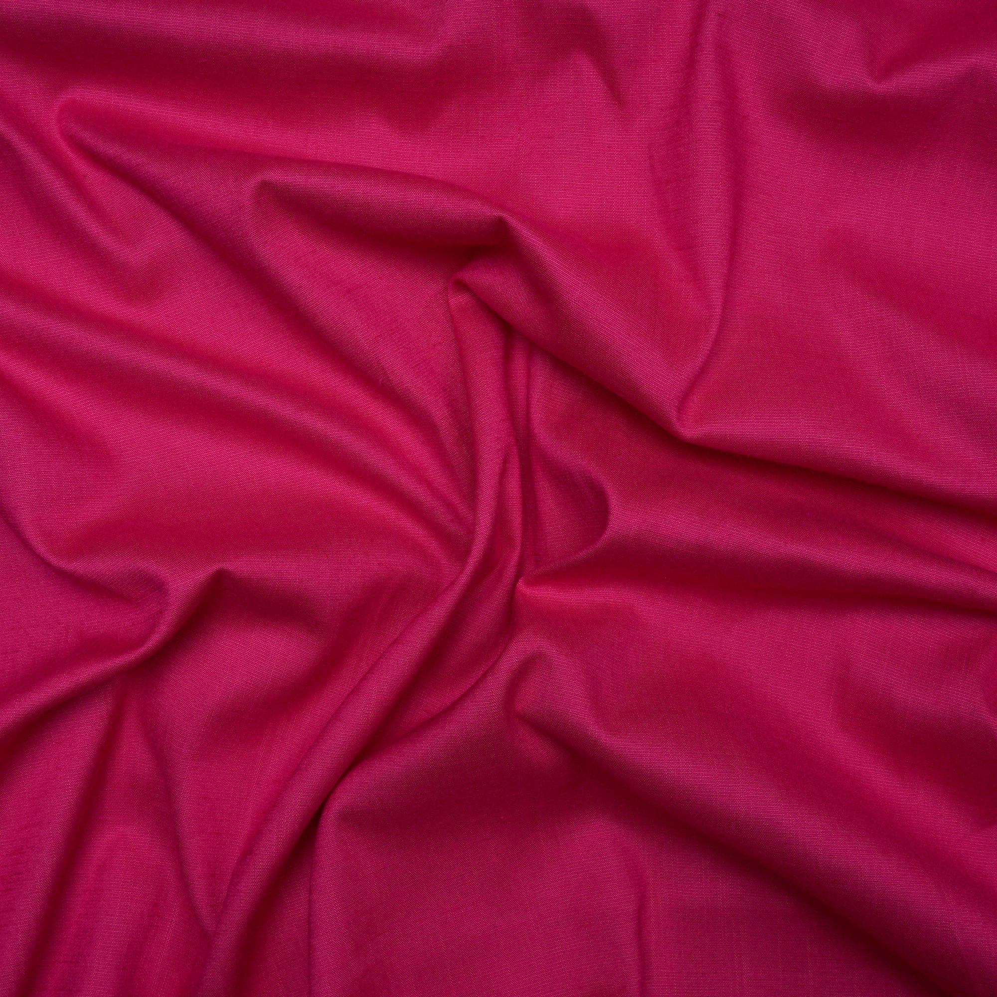 Dark Pink Stretch Viscose Lycra South Cotton Fabric