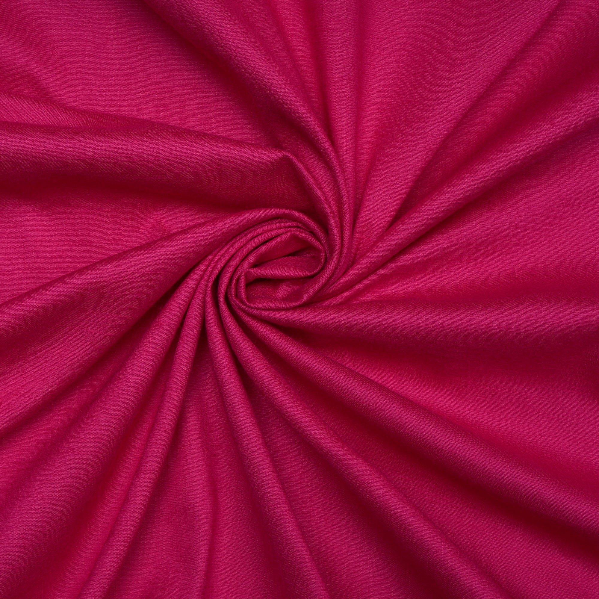 Dark Pink Stretch Viscose Lycra South Cotton Fabric