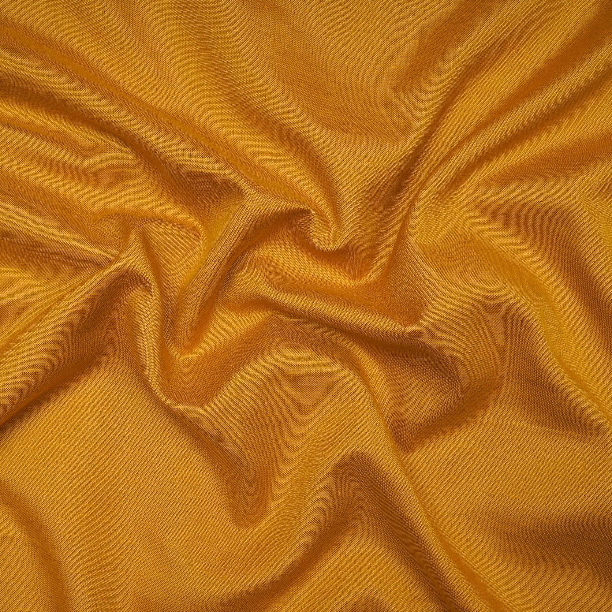 Dark Mustard Rayon South Cotton Fabric