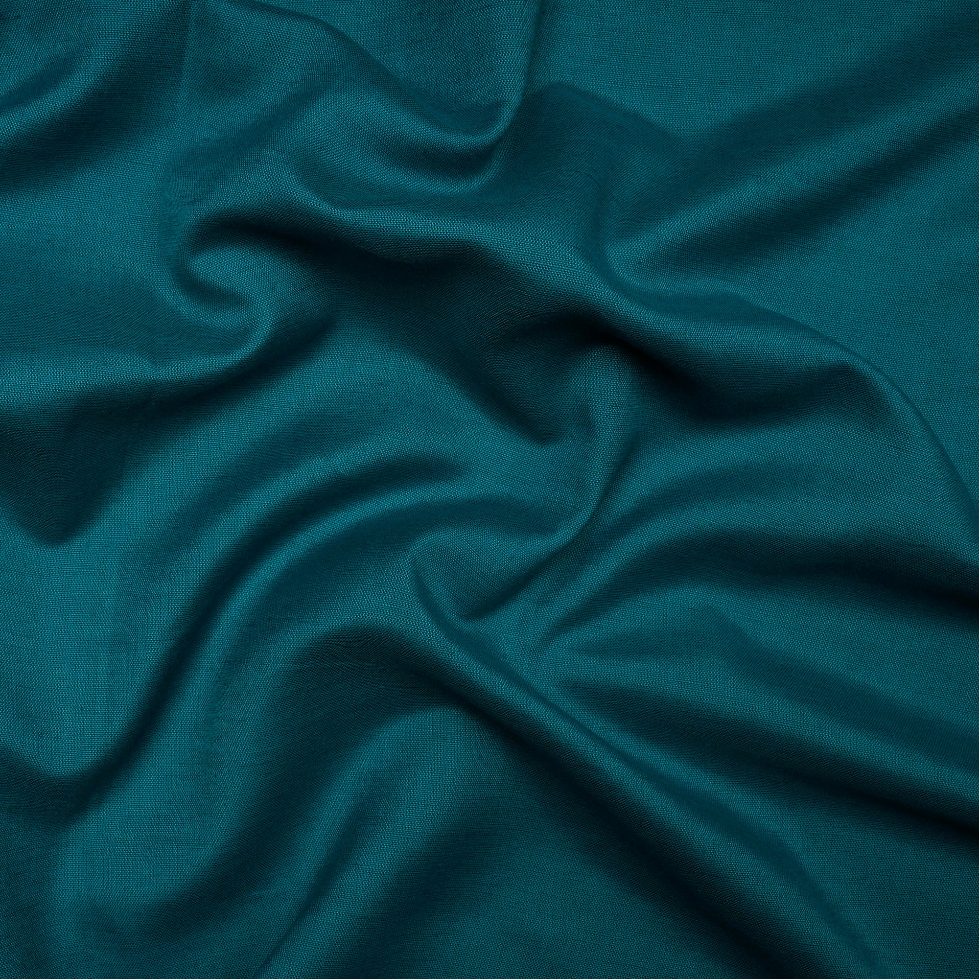 Harbor Blue Rayon South Cotton Fabric