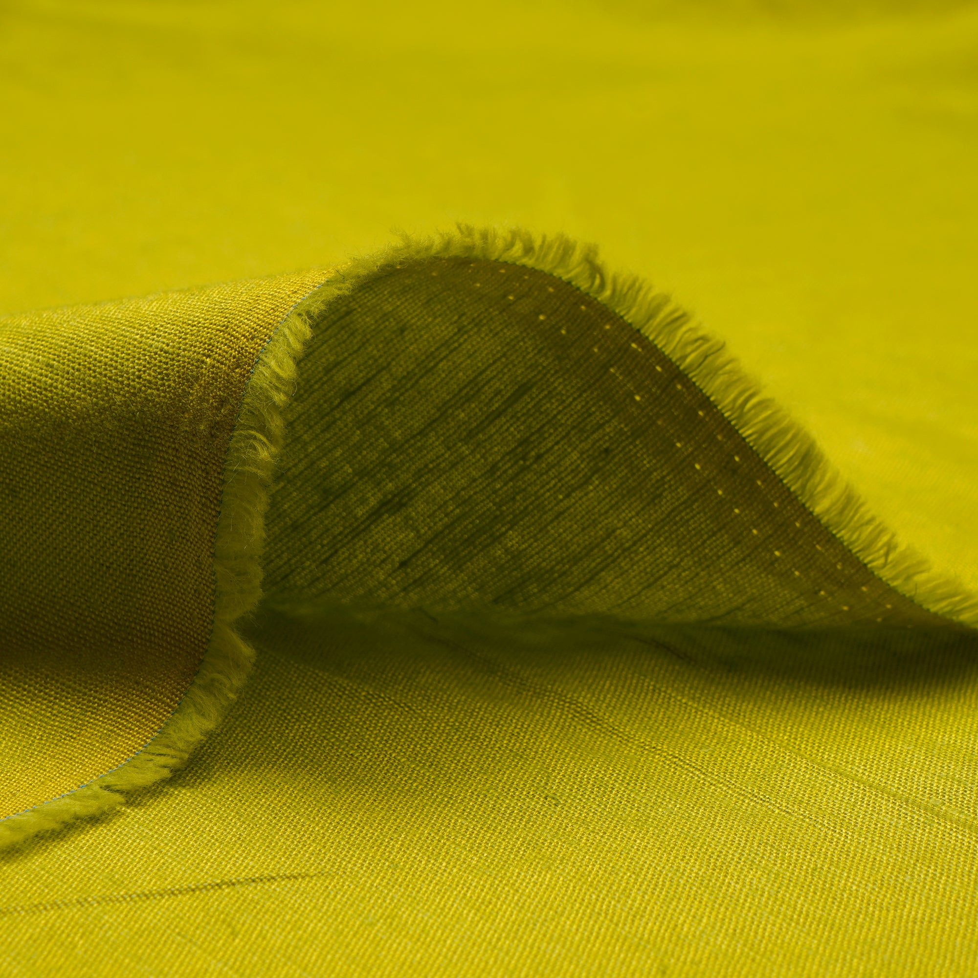 Lime Green Rayon South Cotton Fabric