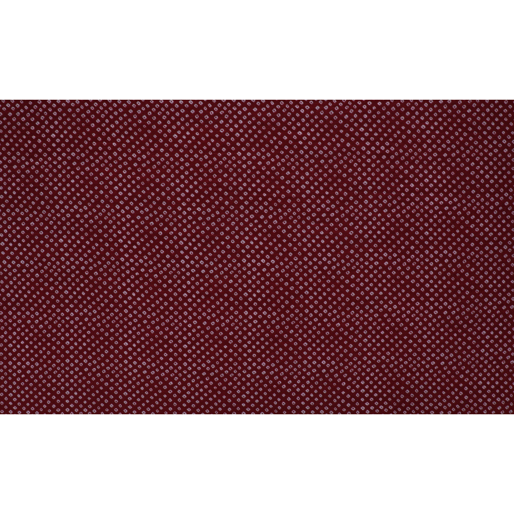 Maroon Color Digital Printed Viscose Fabric