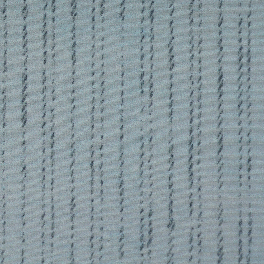 Powder Blue Color Digital Printed Chanderi Fabric