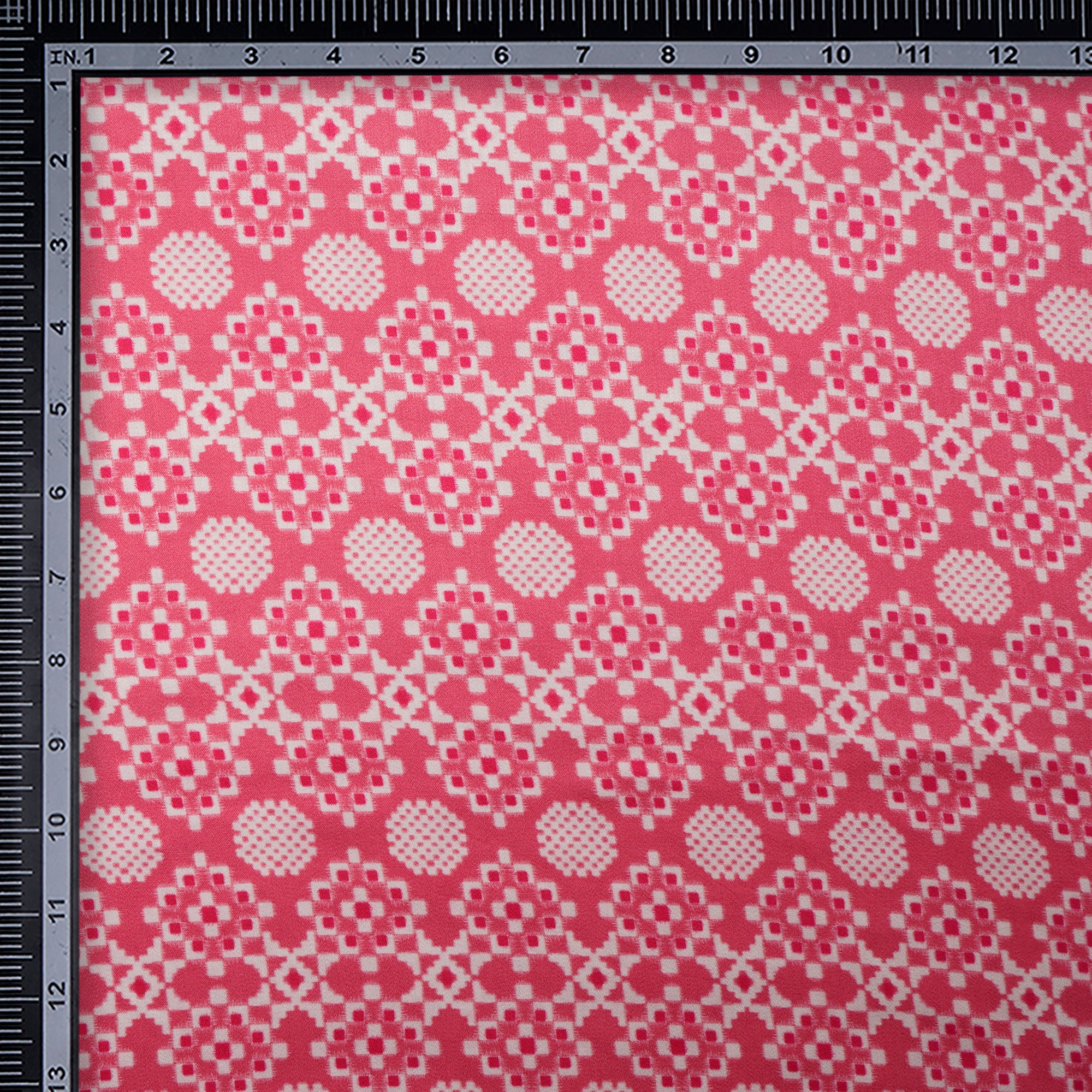 Confetti All Over Pattern Digital Printed Maple Modal Fabric