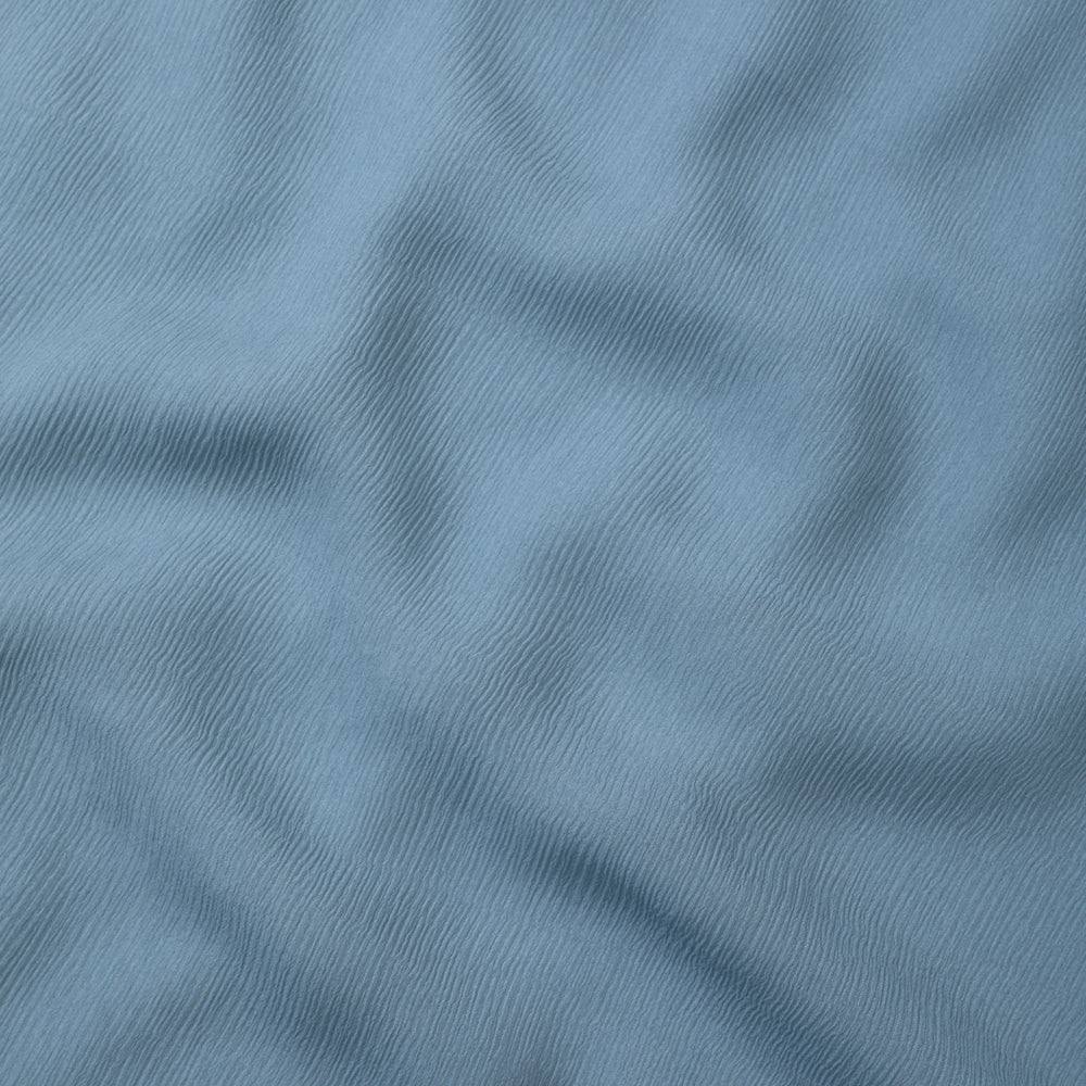 Grey Color Piece Dyed Chiffon Silk Fabric