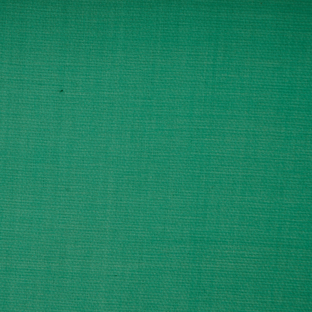 Emerald Color Organza Silk Fabric